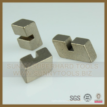 Segment de lame de coupe de granit de diamant d&#39;approvisionnement direct d&#39;usine